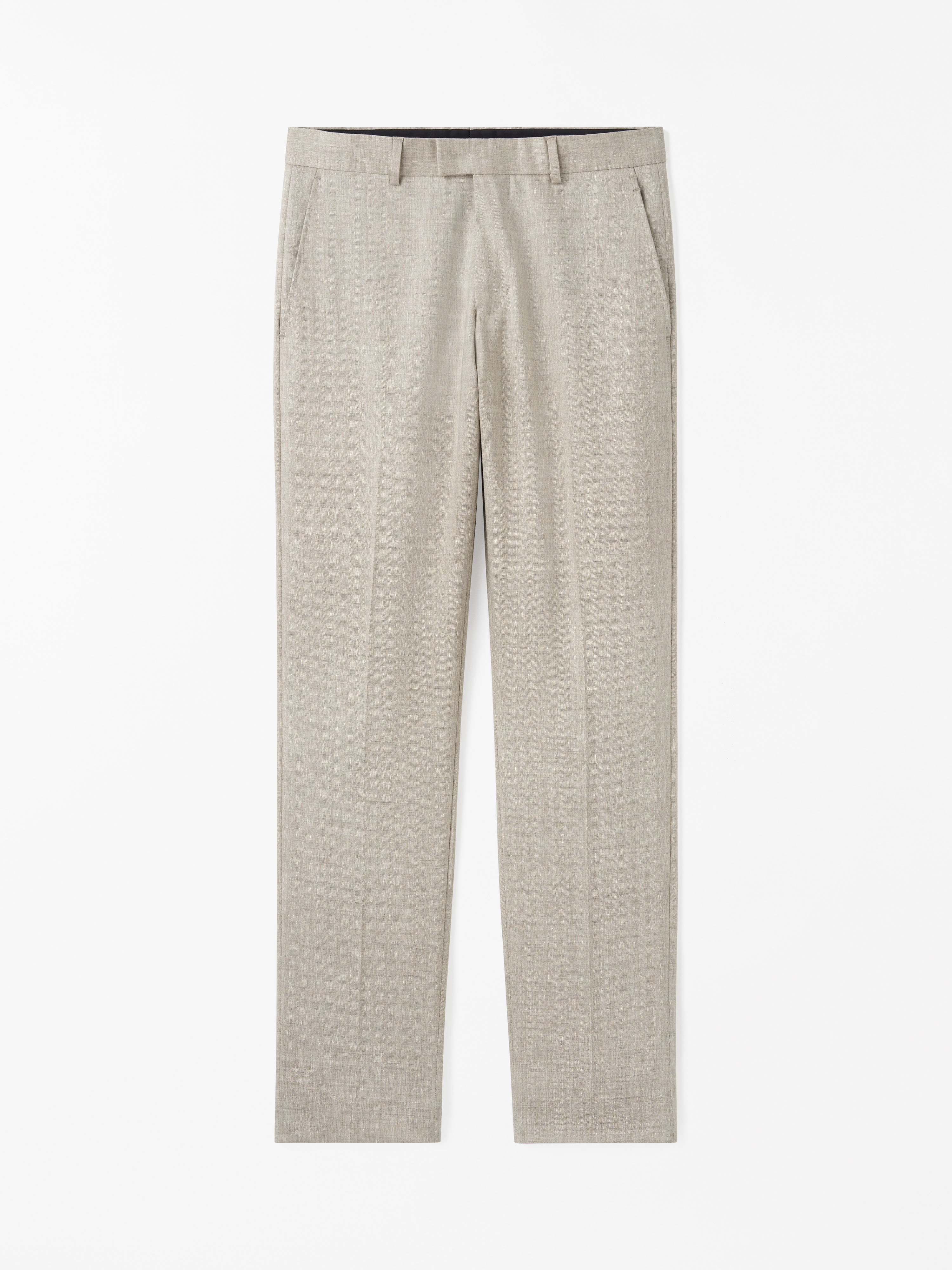 light beige trousers
